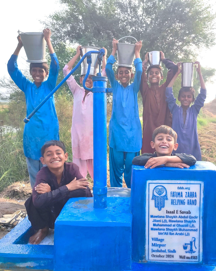 Sindh, Pakistan – Mawlana Shaykh Abdul Qadir Jilani (ق), Mawlana Shaykh Muhammad Al Ghazali (ق), Mawlana Shaykh Muhammad bin'Ali ibn Arabi (ق) – FZHH Water Well# 4583