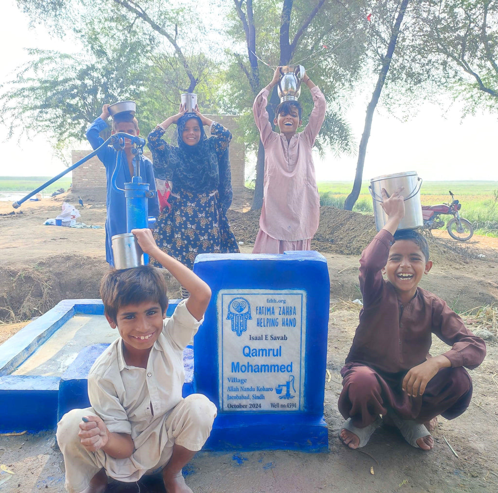 Sindh, Pakistan – Qamarul Mohammed – FZHH Water Well# 4594
