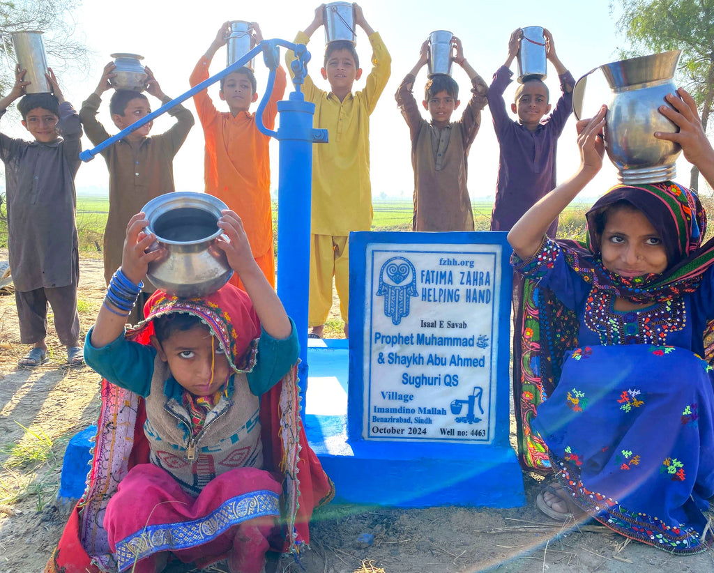 Sindh, Pakistan – Prophet Muhammad SAW & Shaykh Abu Ahmed Sughuri QS – FZHH Water Well# 4463