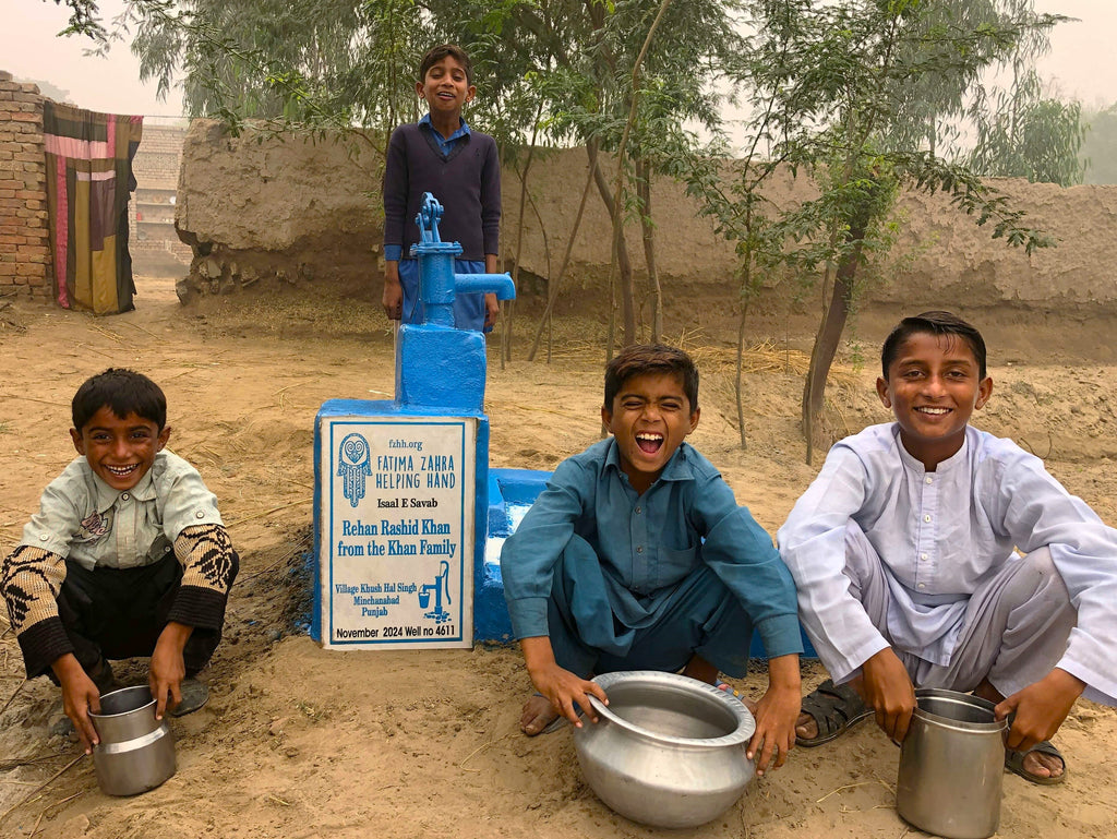 Punjab, Pakistan – Rehan Rashid Khan from Khan Family – FZHH Water Well# 4611