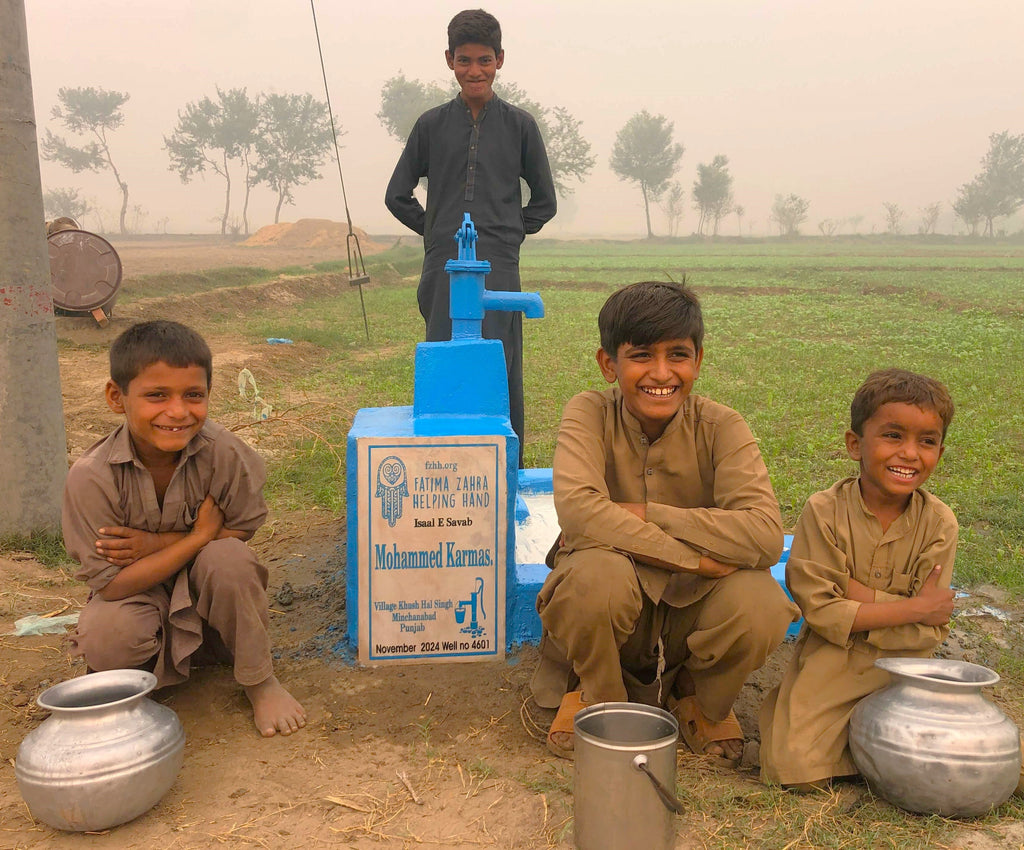 Punjab, Pakistan – Mohammed Karmas – FZHH Water Well# 4601