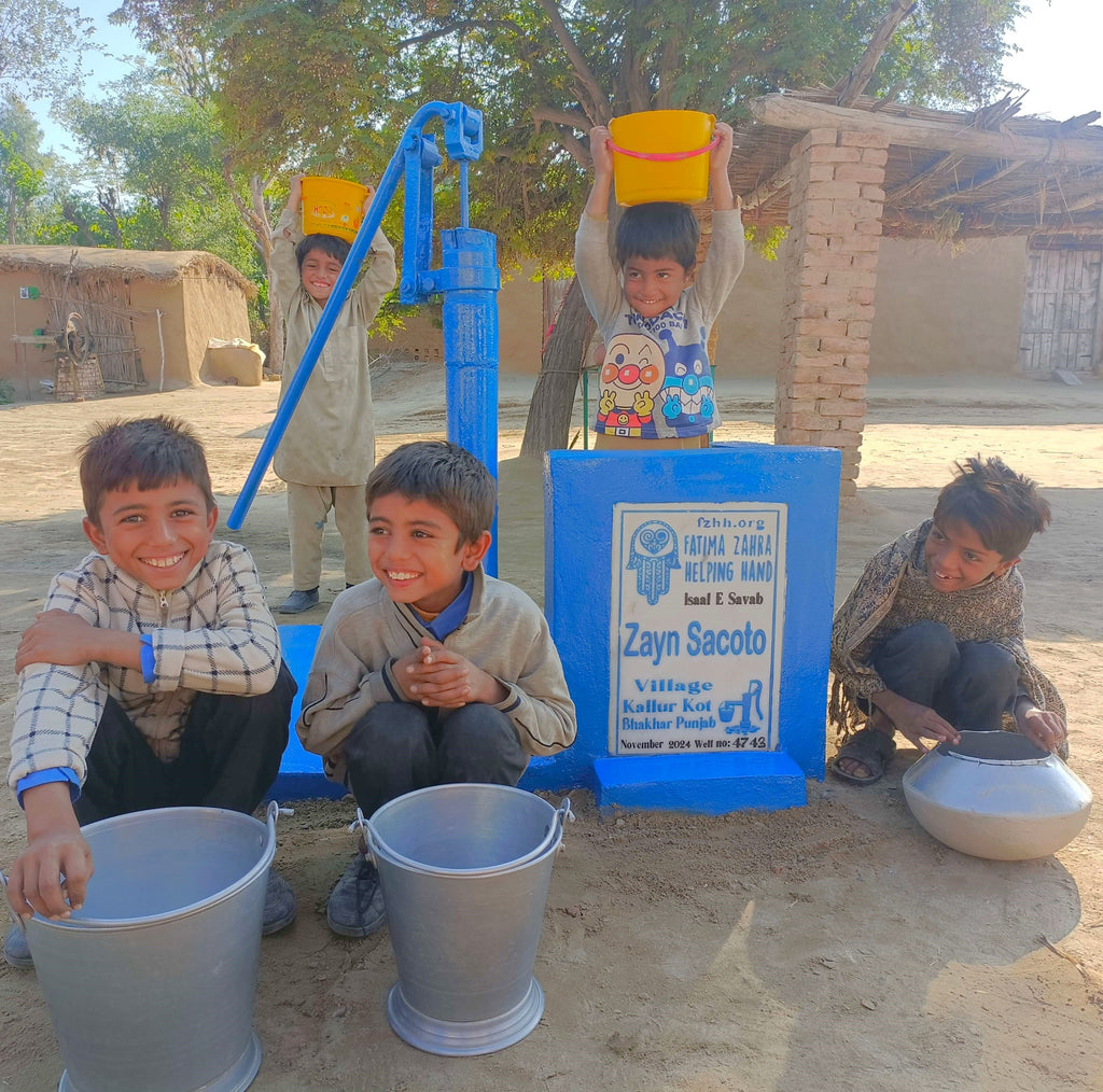 Punjab, Pakistan – Zayn Sacoto – FZHH Water Well# 4743