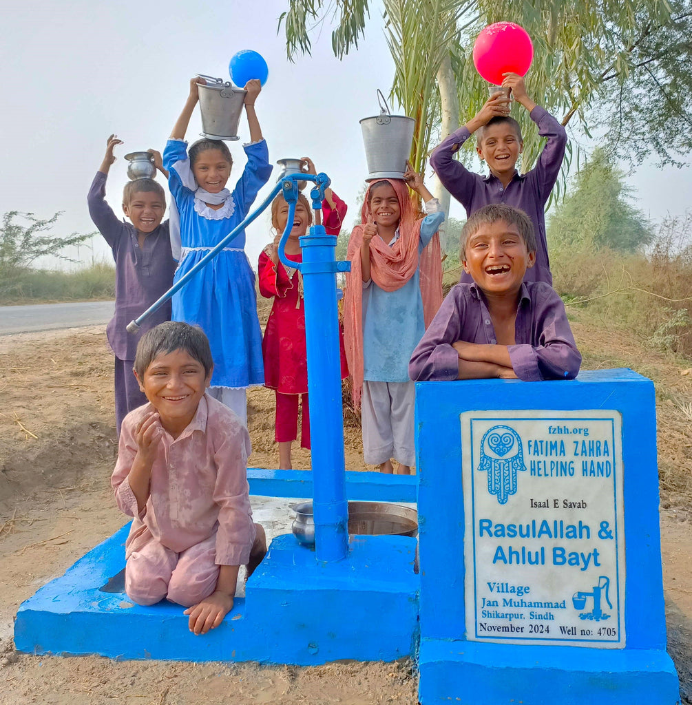 Sindh, Pakistan – RasulAllah & Ahlul Bayt – FZHH Water Well# 4705