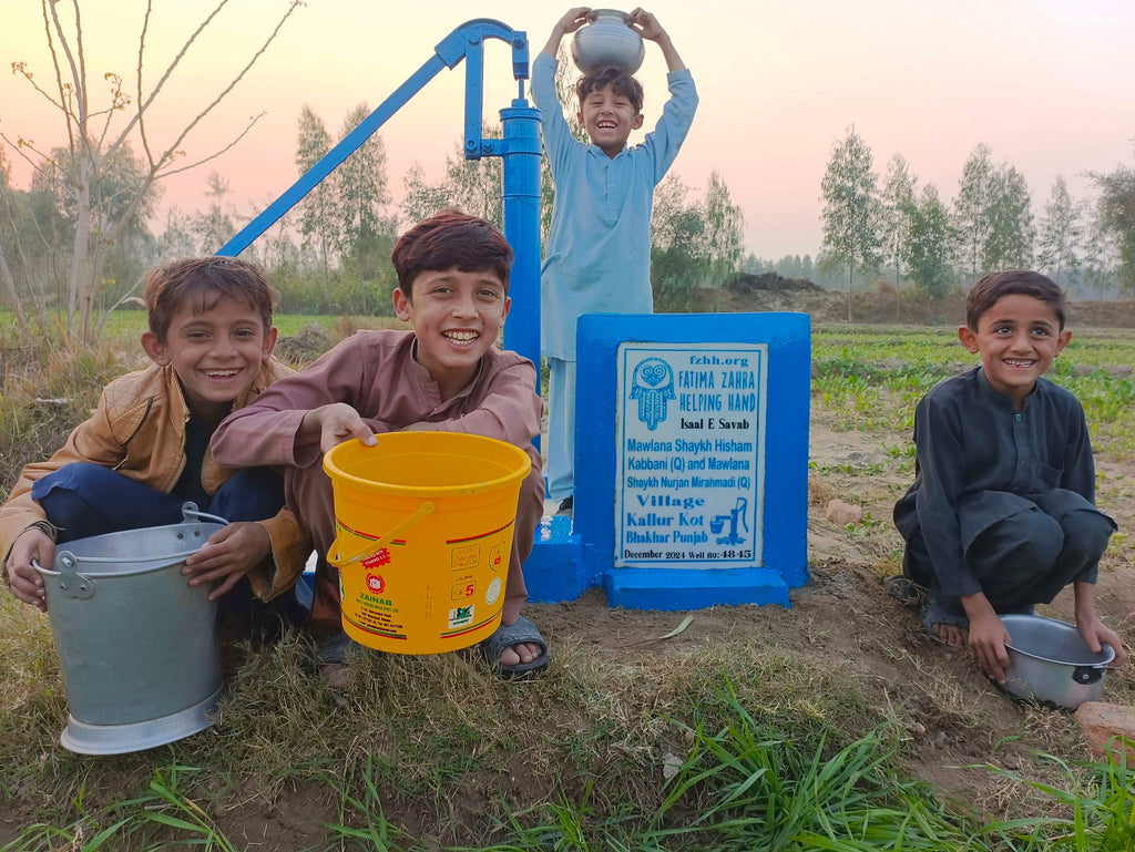 Punjab, Pakistan – Mawlana Shaykh Hisham Kabbani (Q) and Mawlana Shaykh Nurjan Mirahmadi (Q) – FZHH Water Well# 4845 Order no. 51743