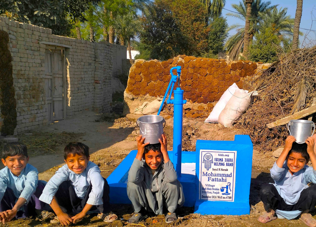 Punjab, Pakistan – Mohammad Fattahi – FZHH Water Well# 4789