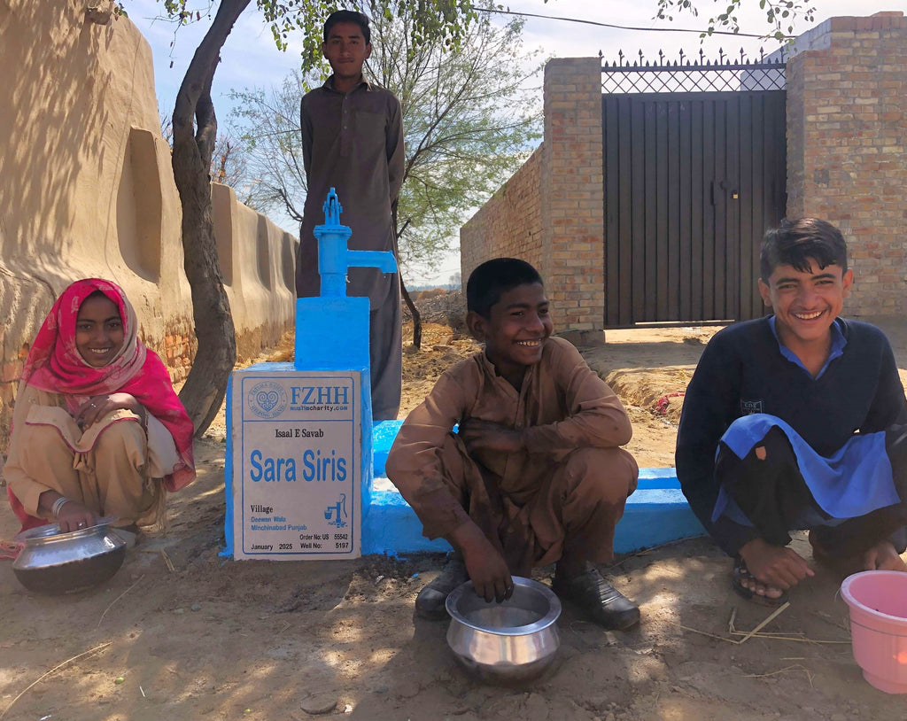 Punjab, Pakistan – Sara Siris – US Order no. 55542 - Well no. 5197