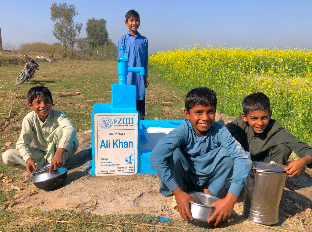 Punjab, Pakistan – Ali Khan – US Order no. 55426 - Well no. 5190