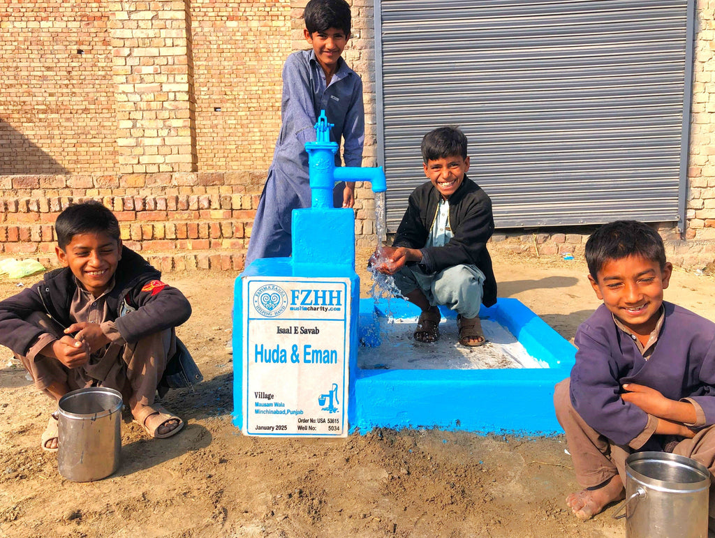Punjab, Pakistan – Huda & Eman – US Order no. 53615 - Well no. 5034