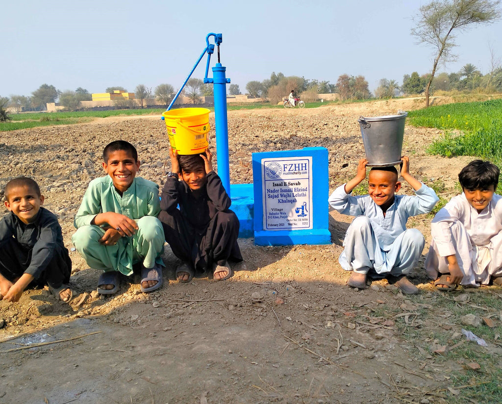 Punjab, Pakistan – Nader Ismail Elzind Sajad Wajhi Lelathi Khalaqah – US Order no. 56586 - Well no. 5252