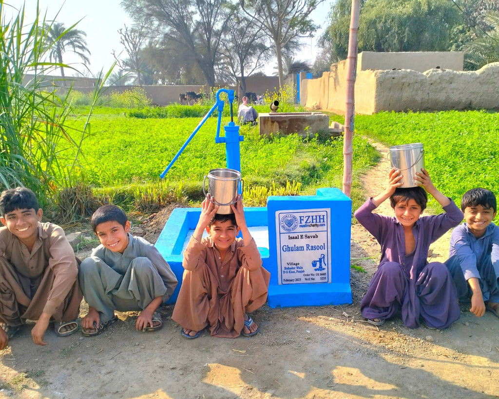 Punjab, Pakistan – Ghulam Rasool – US Order no. 56605 - Well no. 5255