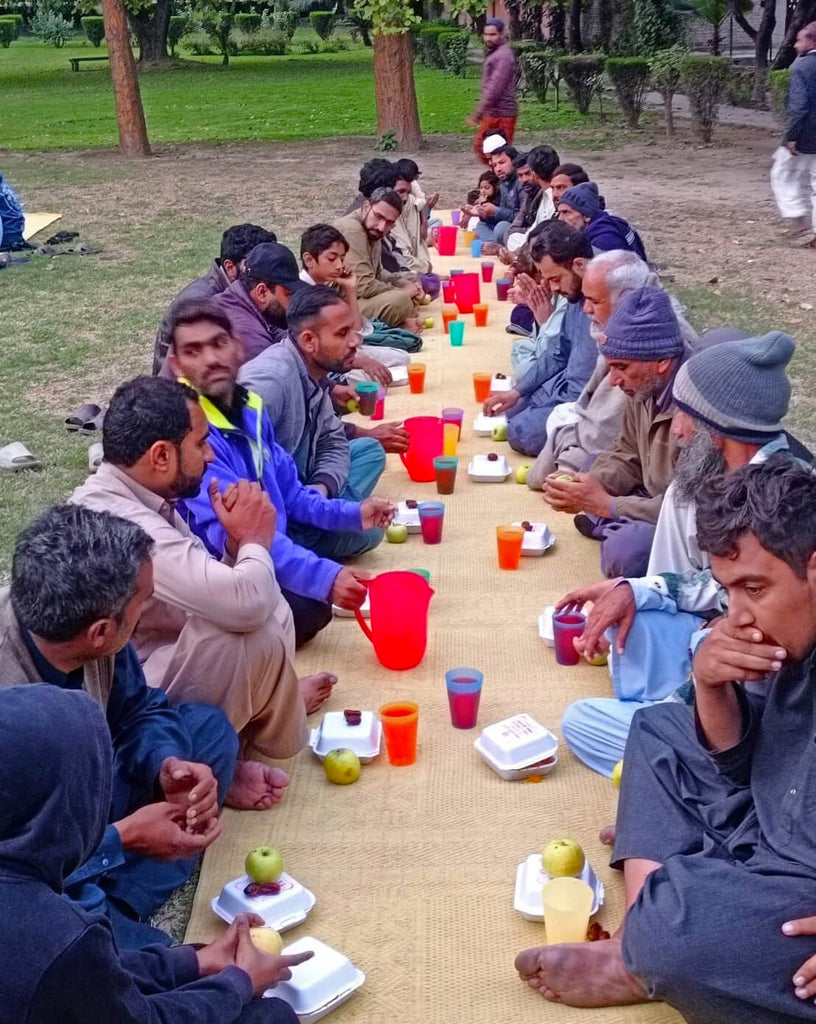 Lahore, Pakistan - Ramadan Day 9 - Participating in Our Month of Ramadan Appeal Program by Serving Blessed Iftar & Hot Meals with Cold Drinks to 150+ Less Privileged Children & Adults
