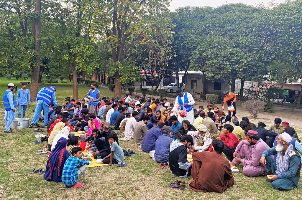 Lahore, Pakistan - Ramadan Day 10 - Participating in Our Month of Ramadan Appeal Program by Serving Blessed Iftar & Hot Meals with Cold Drinks to 150+ Less Privileged Children & Adults