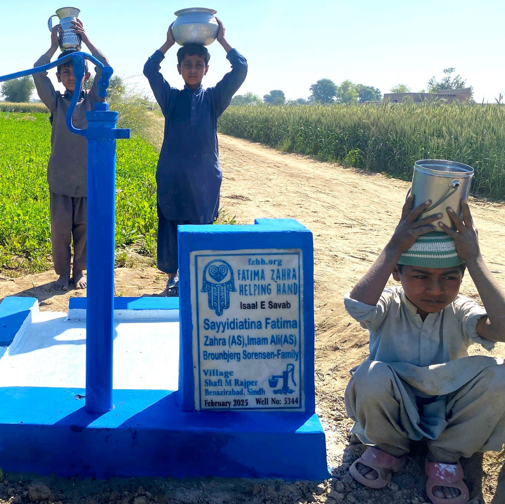 Sindh, Pakistan – Sayyidiatina Fatima Zahra (AS), Imran Ali (AS), Brounbjerg Sorensen-Family – US Order no. 57662 - Well no. 5344