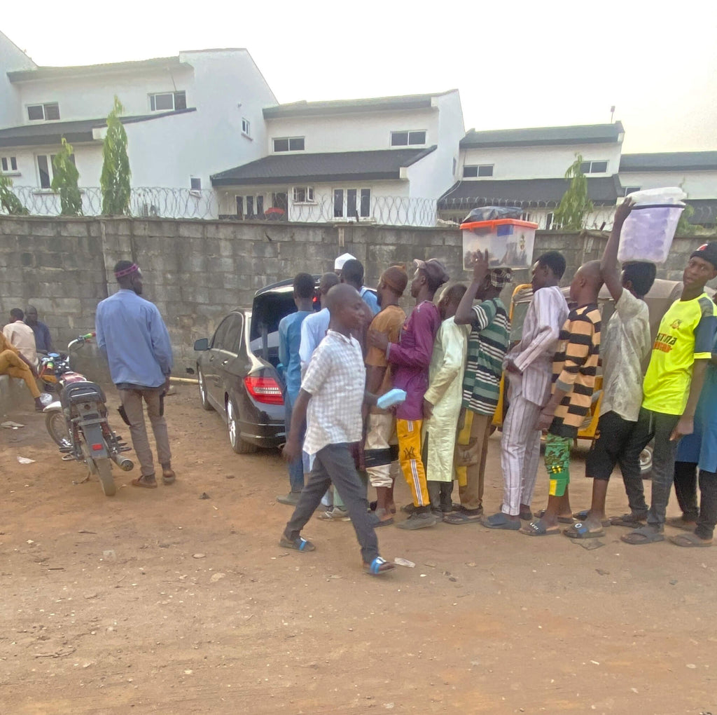 Abuja, Nigeria - Ramadan Day 19 - Participating in our Month of Ramadan Appeal Program by Preparing, Packaging & Distributing Hot Iftar Meals to 60+ Less Privileged Children & Adults
