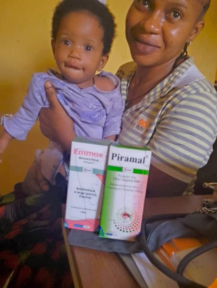 Abuja, Nigeria - Participating in Pediatric Medical Outreach Program by Distributing Anti-Malaria and Anti-Typhoid Medications to 368+ Less Privileged Children at Local Health Centers