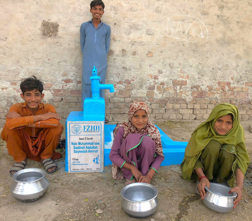 Punjab, Pakistan – Nabi Muhammad (SAW), Saidinah Abdullah, Saiyeedah Aminah – Well no. 5263