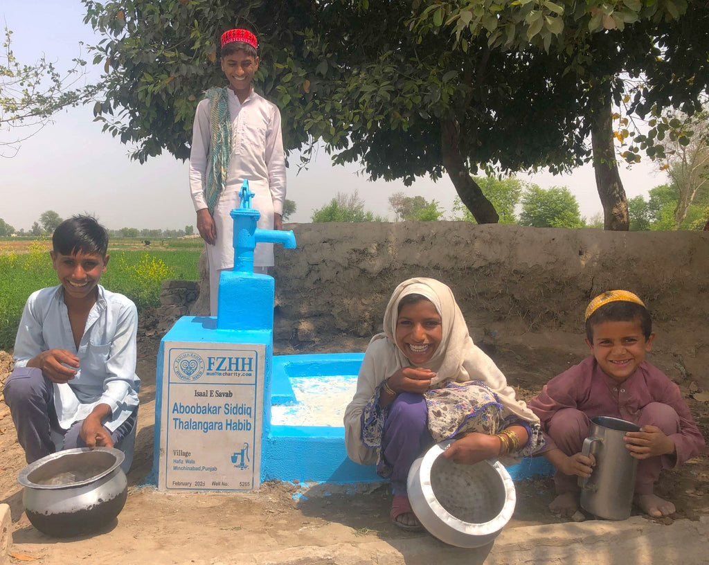 Punjab, Pakistan – Aboobakar Siddiq Thalangara Habib – Well no. 5265