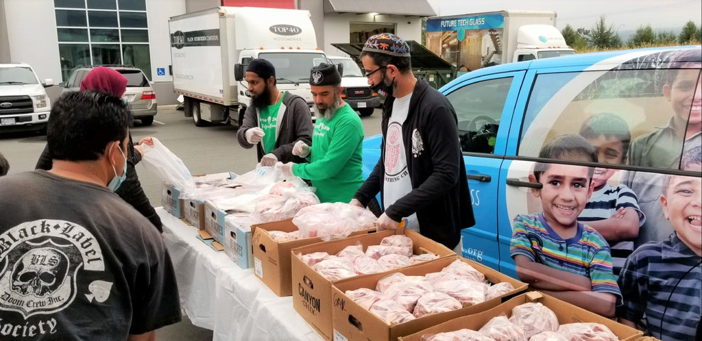 Honoring Ashura & Birthday of Mawlana Shah Naqshband (Q) with Holy Qurban Distribution – CAN