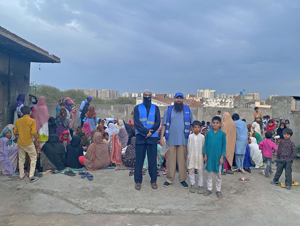 Lahore, Pakistan - Ramadan Day 13 - Participating in Our Month of Ramadan Appeal Program by Serving Blessed Iftar & Hot Meals with Cold Drinks to 150+ Less Privileged Children & Adults