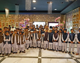Lahore, Pakistan - Participating in Orphan Support & Mawlid Support Programs by Celebrating Grand Mawlid an Nabi with Beloved Orphans, Less Privileged Children & Families - Blessed Parade & Entrance