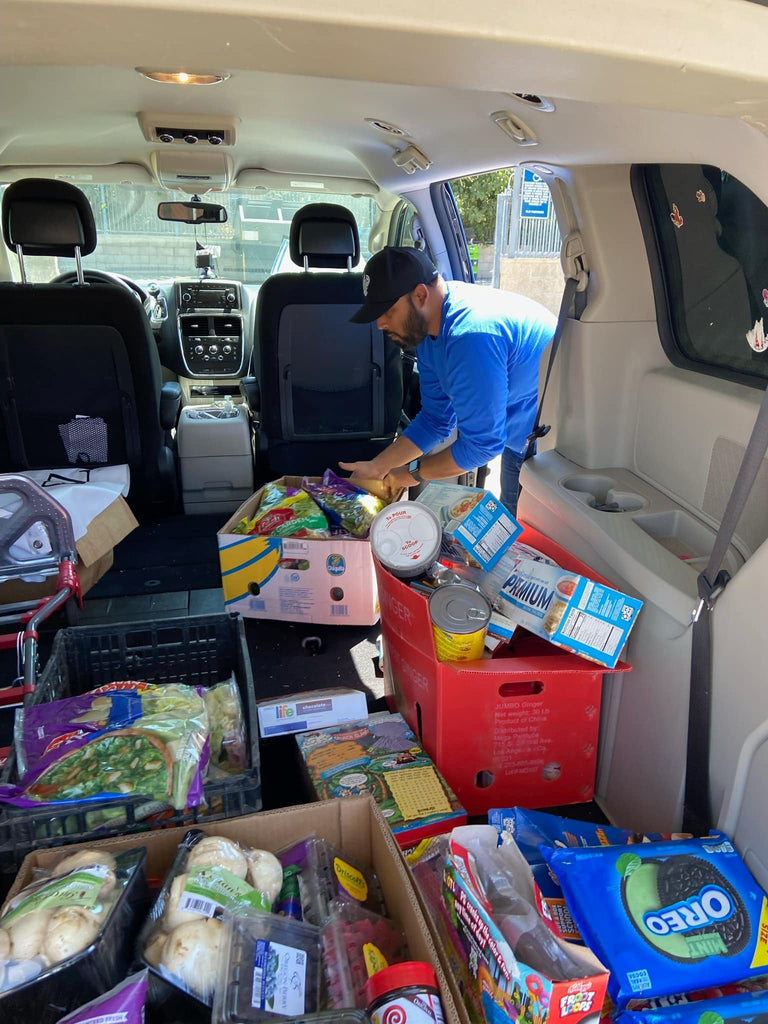 Los Angeles California- Honoring Holy Wiladat (Birthday) of Sultan al Awliya Fard Alam Shahe Kul Mawlana Shaykh Shah Bahauddin Naqshband Uwaisi al Bukhari ق ع Hasani Husseini by Rescuing Essential Foods & Distributing to Community's Less Privileged People