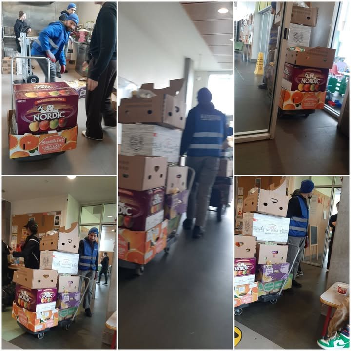 Food Distribution Activity in Vancouver, BC, Canada - Apr 17, 2026
