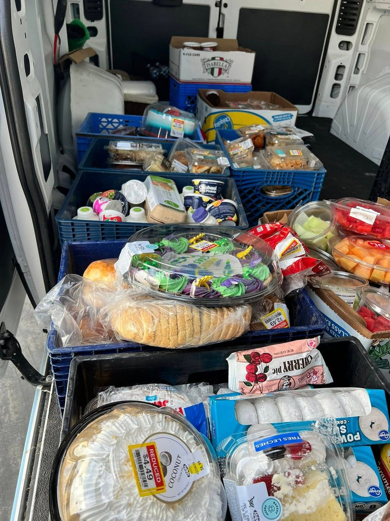 Food Distribution Activity in Los Angeles, California, USA - Feb 24, 2026