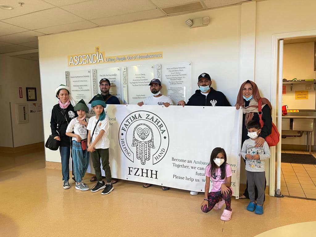 Feeding the Homeless in Shaban - USA