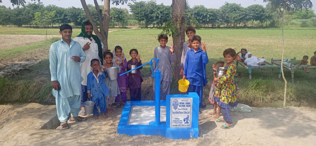Punjab, Pakistan – Sayyiditna Fatima Zahra (as) – FZHH Water Well# 854