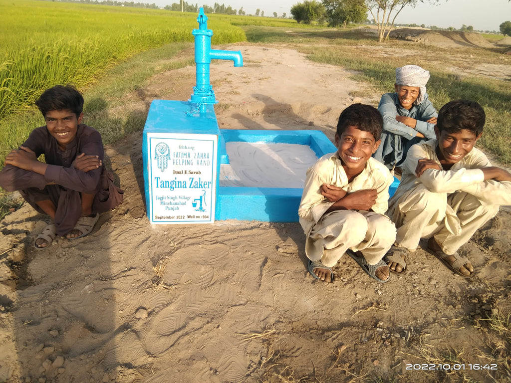 Punjab, Pakistan – Tangina Zaker – FZHH Water Well# 904