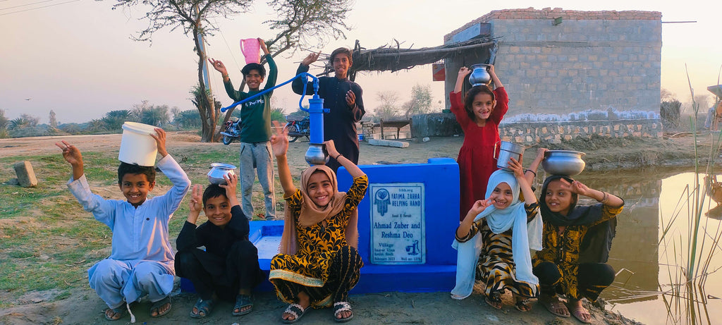 Sindh, Pakistan – Ahmad Zuber and Reshma Deo – FZHH Water Well# 1378