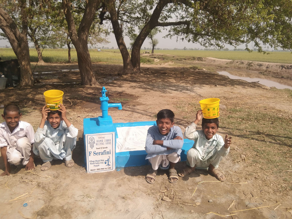 Punjab, Pakistan – F Serafini – FZHH Water Well# 1386