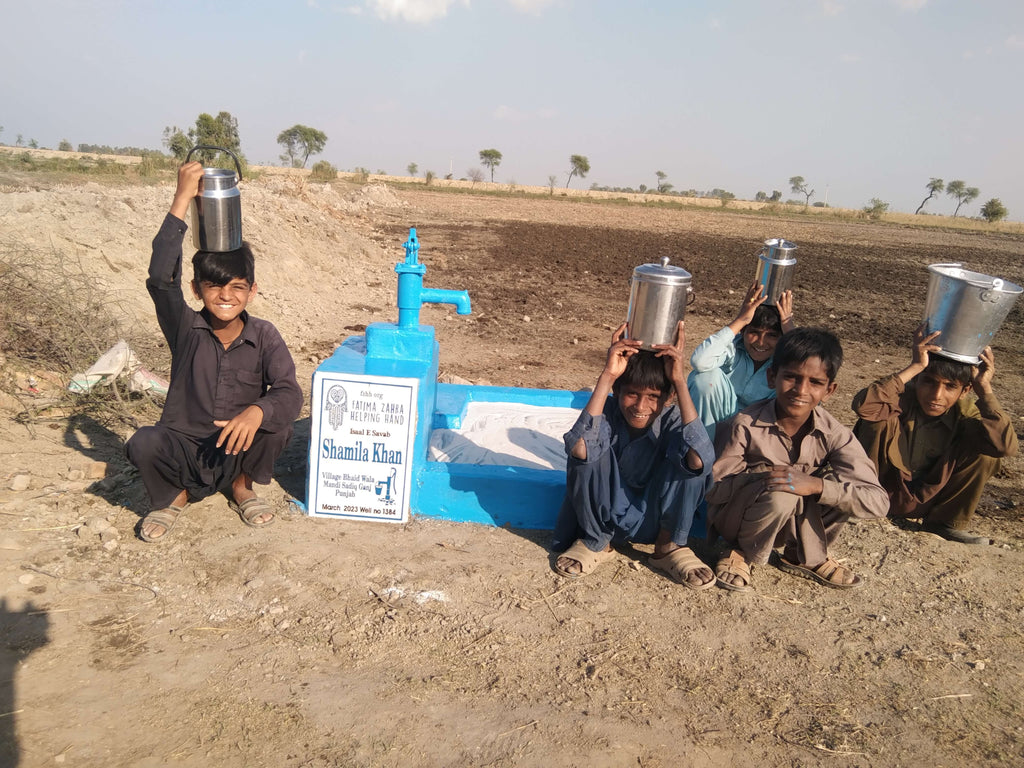 Punjab, Pakistan – Shamila Khan – FZHH Water Well# 1384
