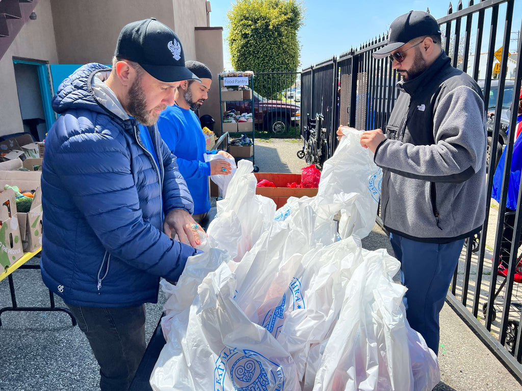 Los Angeles, California - Participating in Holy Qurbani Program & Mobile Food Rescue Program by Processing, Packaging & Distributing Holy Qurbani Meat to Local Community's Muslim Food Pantry Serving Less Privileged Families