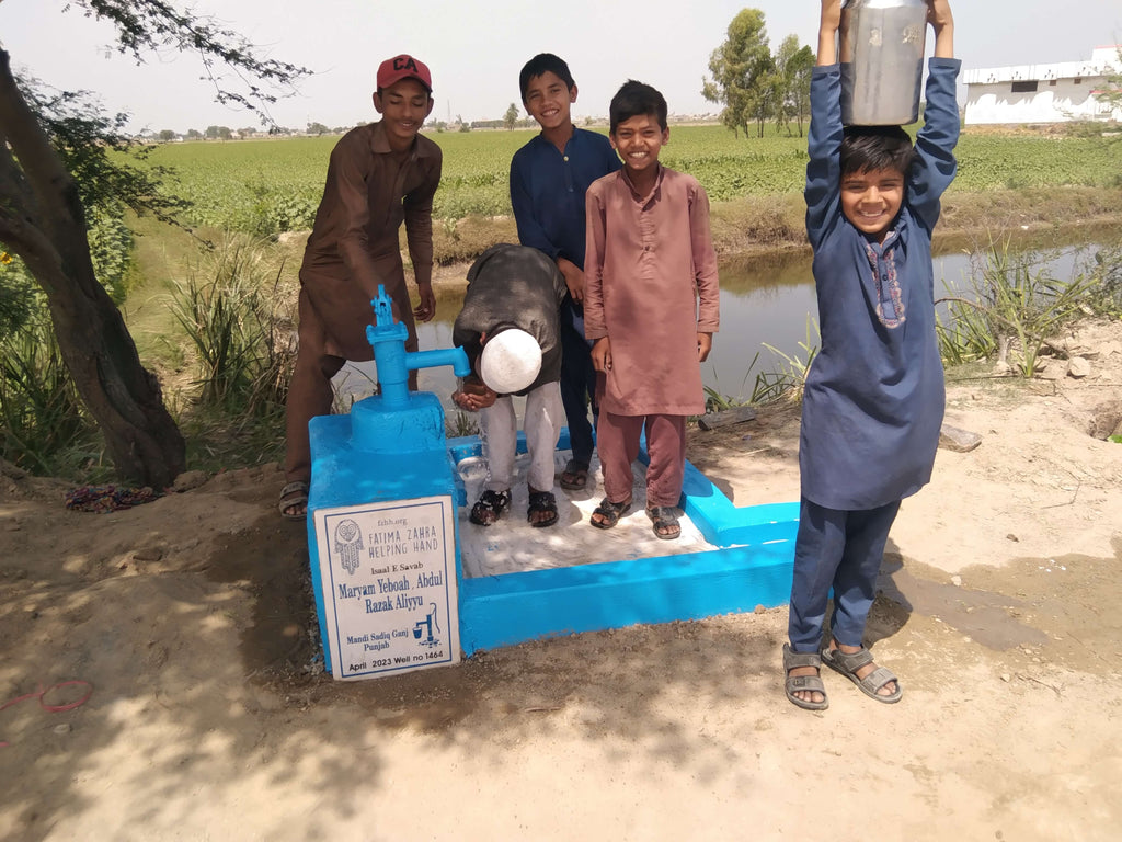 Punjab, Pakistan – Maryam Yeboah, Abdul Razak Aliyyu – FZHH Water Well# 1464