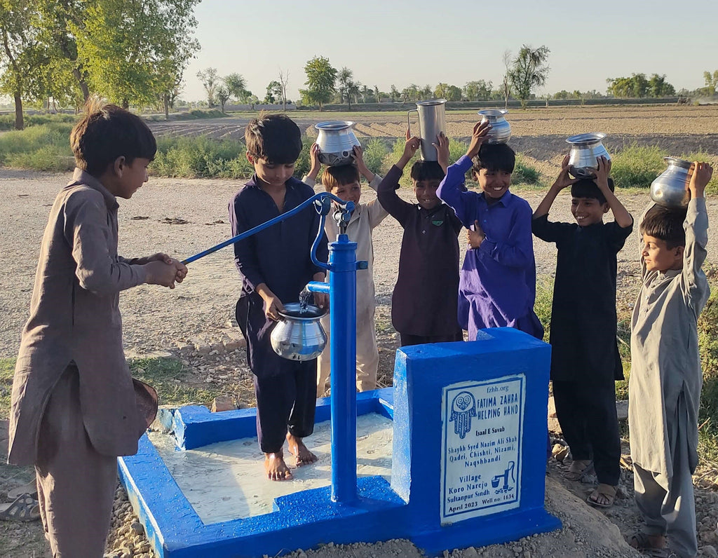 Sindh, Pakistan – Shaykh Syed Nazim Ali Shah Qadri, Chisti, Nizami, Naqshbandi – FZHH Water Well# 1634