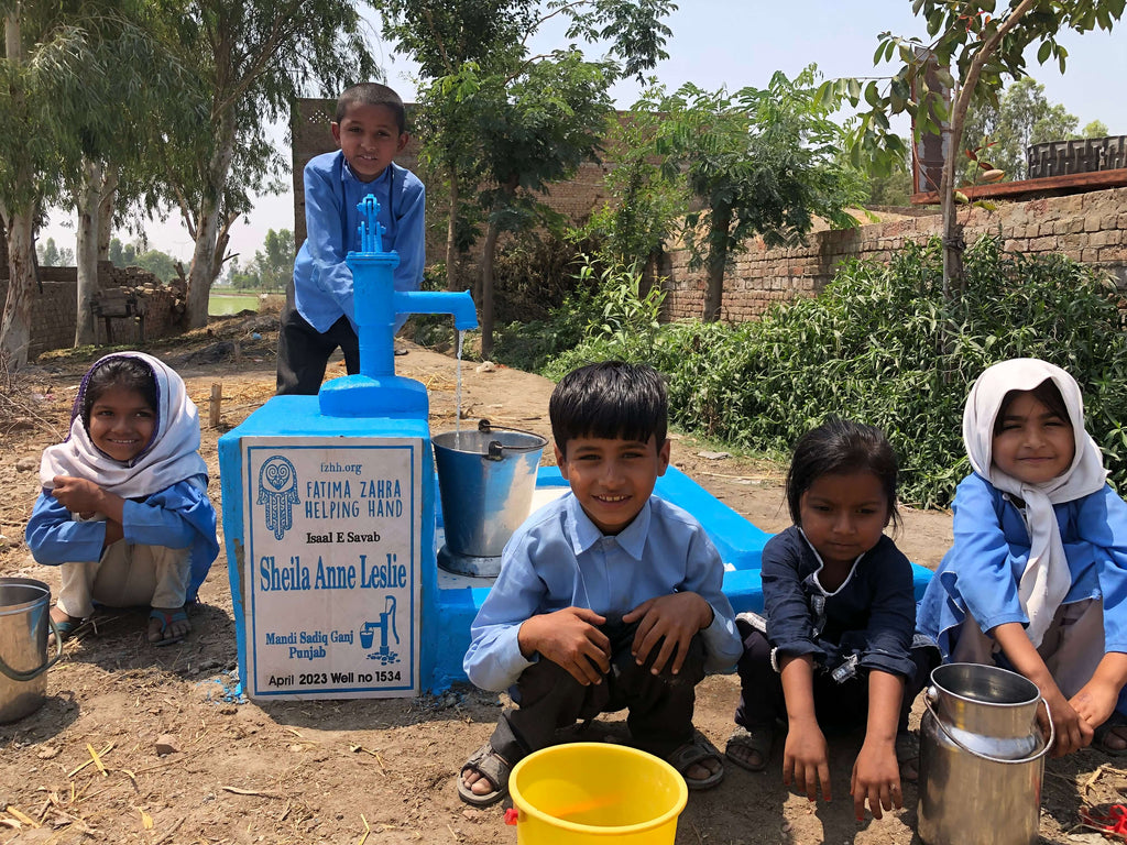 Punjab, Pakistan – Sheila Anne Leslie – FZHH Water Well# 1534