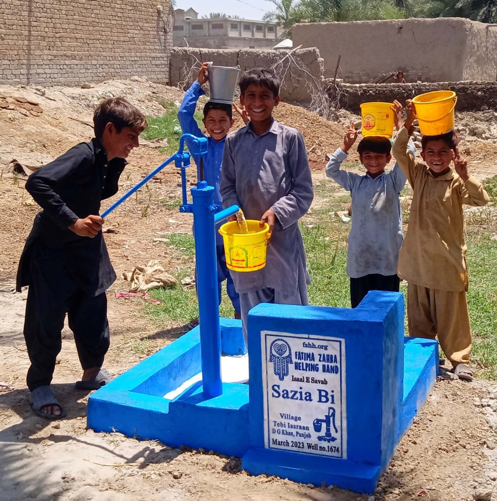Punjab, Pakistan – Sazia Bi – FZHH Water Well# 1674