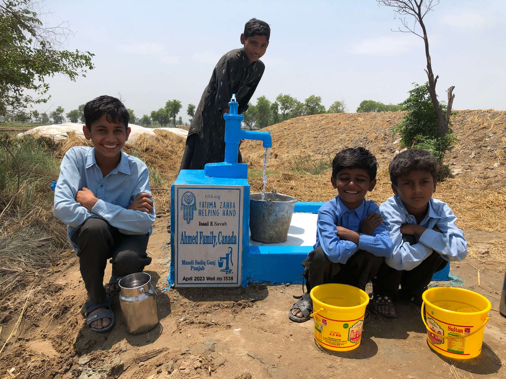 Punjab, Pakistan – Ahmed Family, Canada – FZHH Water Well# 1538