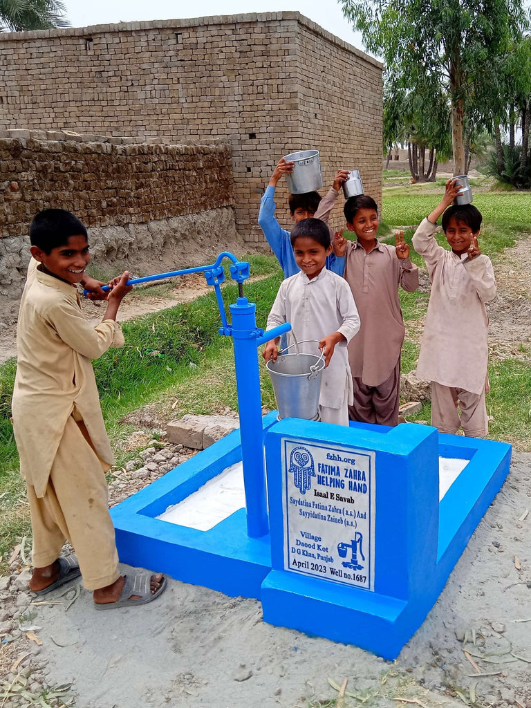 Punjab, Pakistan – Saydatina Fatima Zahra (a.s.) and Sayyidatina Zaineb (a.s.) – FZHH Water Well# 1687
