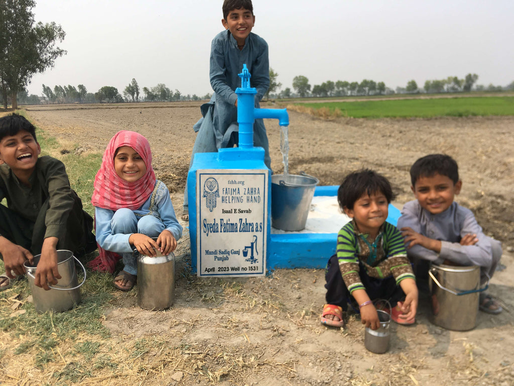 Punjab, Pakistan – Syeda Fatima Zahra A.S – FZHH Water Well# 1531