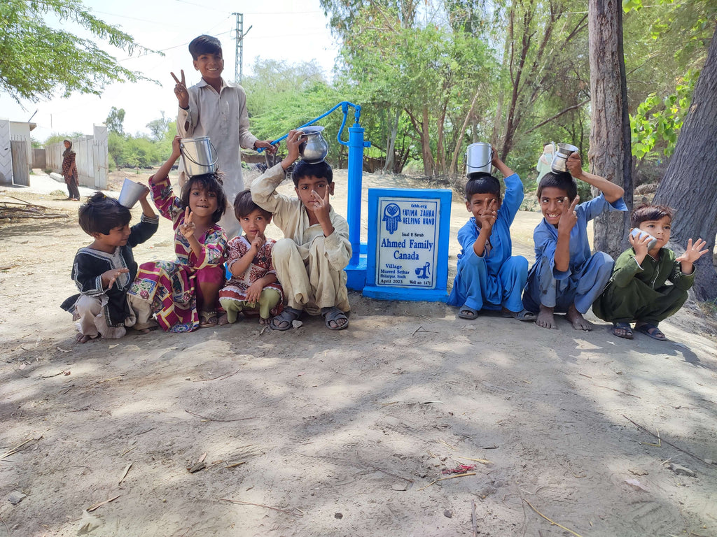 Sindh, Pakistan – Ahmed Family Canada – FZHH Water Well# 1471