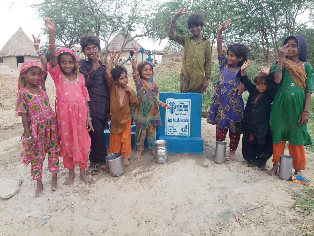 Sindh, Pakistan – Syed Assad Hussain – FZHH Water Well# 1689