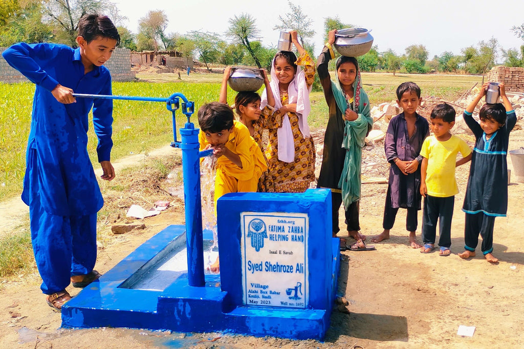 Sindh, Pakistan – Syed Shehroze Ali – FZHH Water Well# 1692