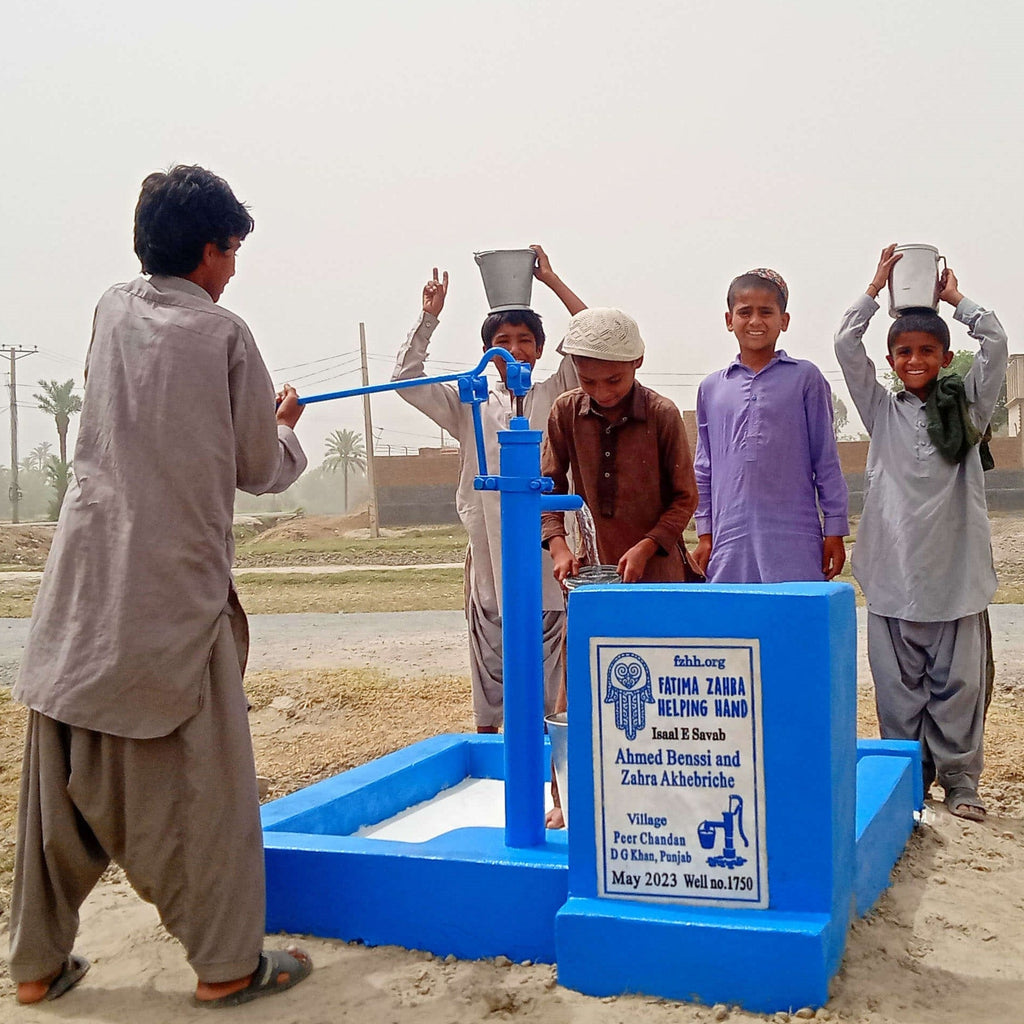 Punjab, Pakistan – Ahmed Benssi and Zahra Akhebriche – FZHH Water Well# 1750