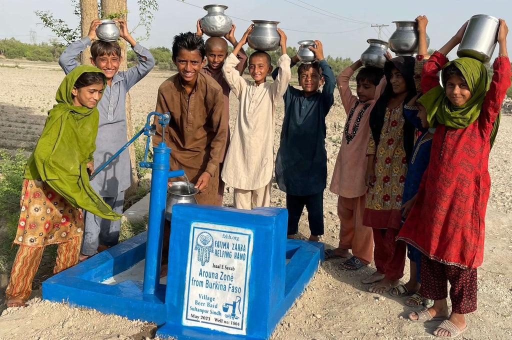 Sindh, Pakistan – Arouna Zone from Burkina Faso – FZHH Water Well# 1804