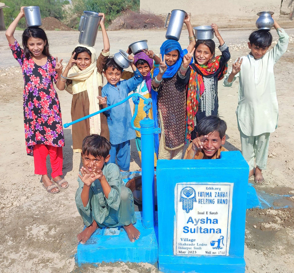 Sindh, Pakistan – Aysha Sultana – FZHH Water Well# 1744