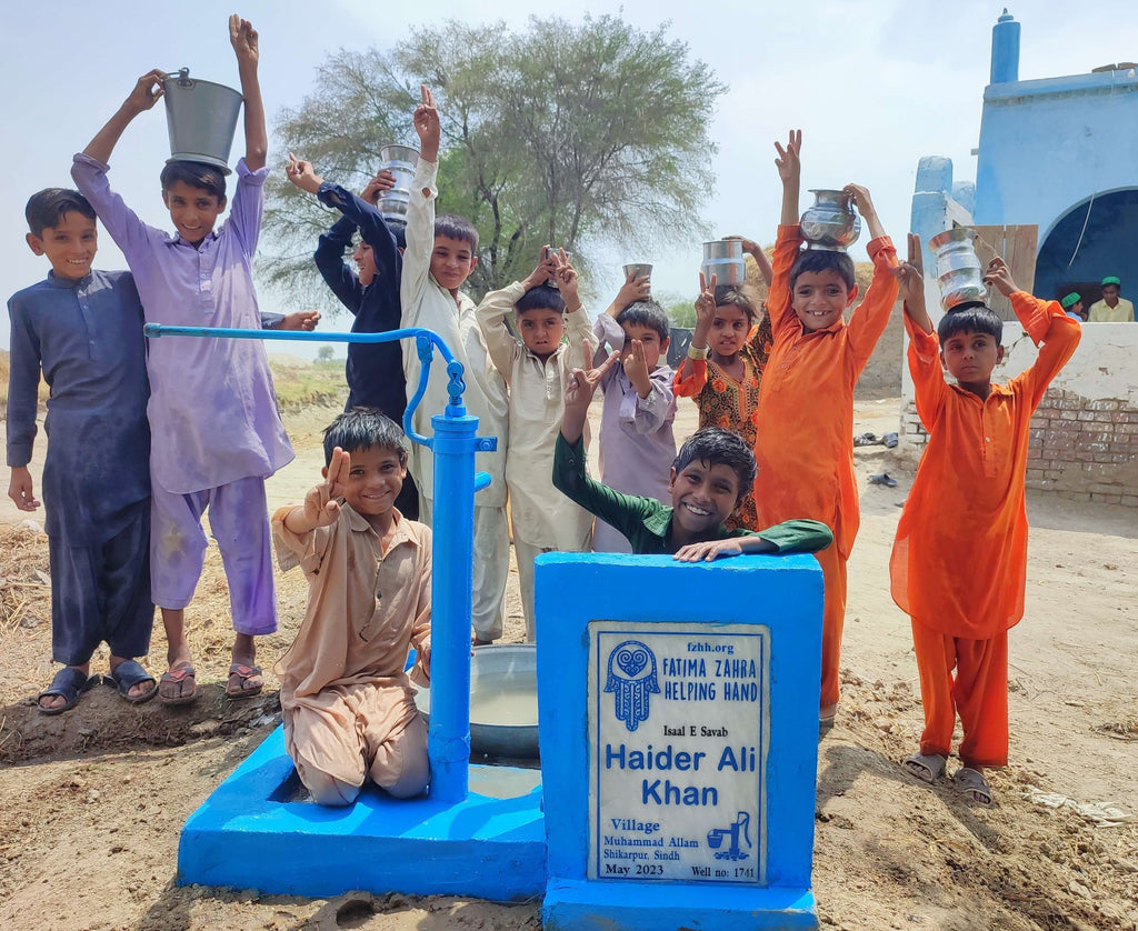 Sindh, Pakistan – Haider Ali Khan – FZHH Water Well# 1741