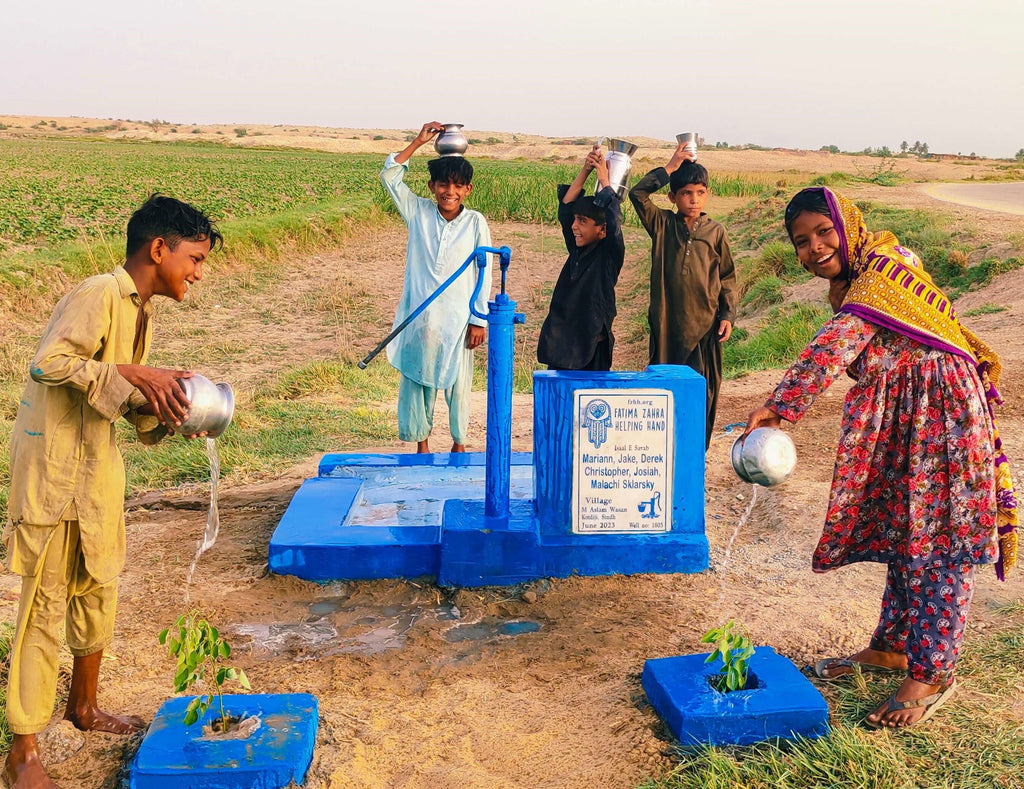 Sindh, Pakistan – Mariann, Jake, Derek, Christopher, Josiah, Malachi Sklarsky – FZHH Water Well# 1803