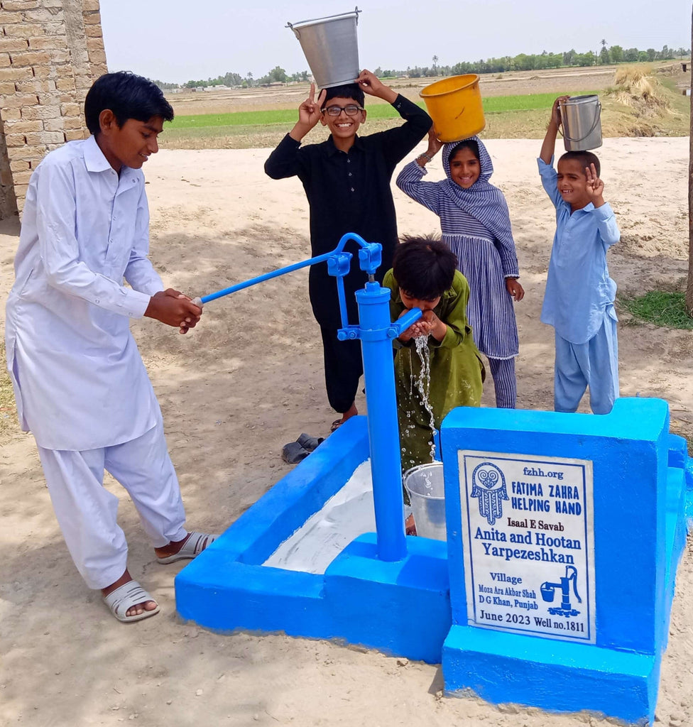 Punjab, Pakistan – Anita and Hootan Yarpezeshkan – FZHH Water Well# 1811